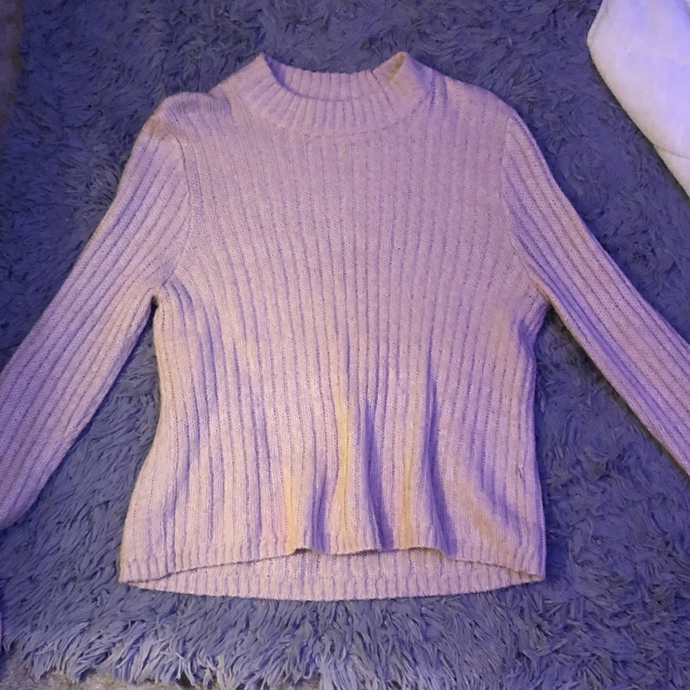 Pink Turtle Neck Sweater